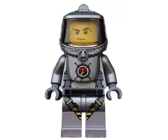 Volcano Explorer - Male Scientist with Heatsuit, Sweat Drops
