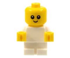 Baby - White Body with Yellow Hands, Head with Neck