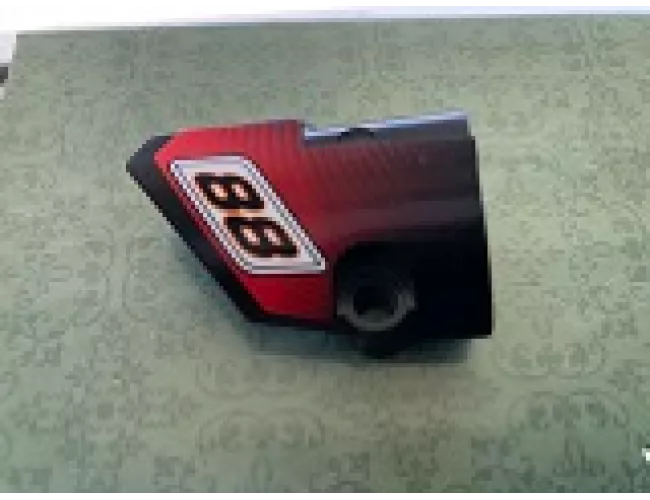 Technic, Panel Fairing # 1 Small Smooth Short, Side A with Black Number 88 Pattern (Sticker) - Set 8051