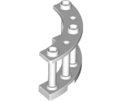 Fence 4 x 4 x 2 Quarter Round Spindled with 3 Studs