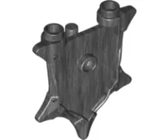 Minifigure, Shield Pentagonal with Spikes