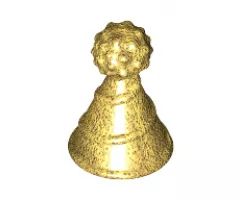 Minifigure, Headgear Accessory Hat with Pin Attachment, Party Hat