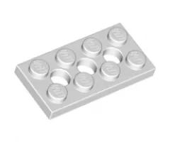Technic, Plate 2 x 4 with 3 Holes