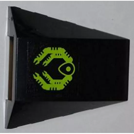 Wedge 4 x 4 No Studs with Doc Ock Mechanical Arms Pattern (Sticker) - Set 6873