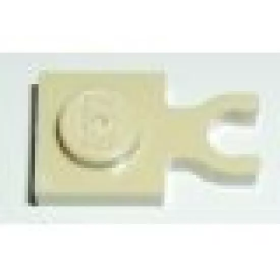 Plate, Modified 1 x 1 with U Clip Thin (Vertical Grip)