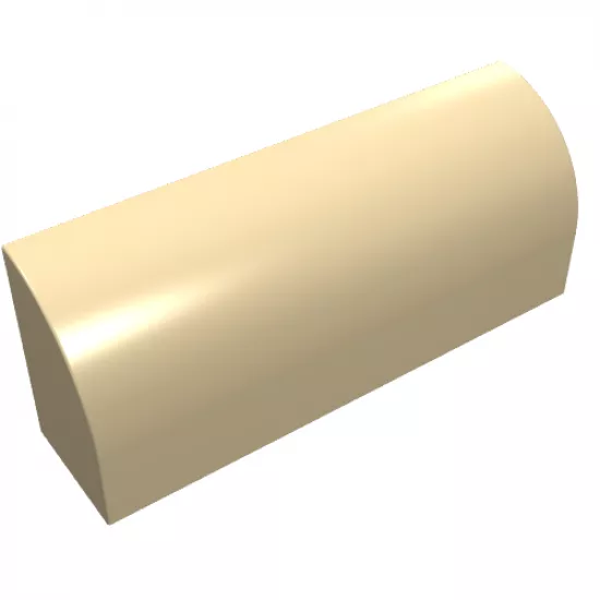 Slope, Curved 1 x 4 x 1 1/3