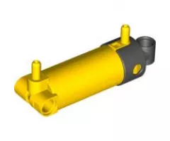 Pneumatic Cylinder with 2 Inlets and Rounded End Medium (48mm)