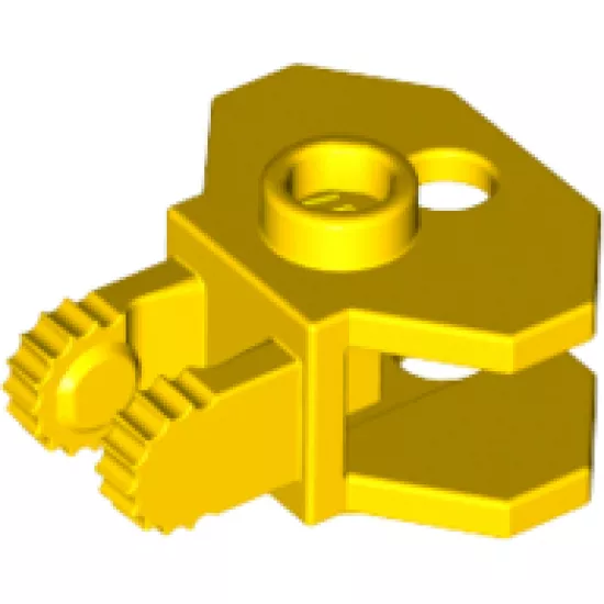 Hinge 1 x 2 Locking with 2 Fingers, 9 Teeth and Tow Ball Socket