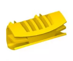 Vehicle Grille 1 x 4 with Two Pins