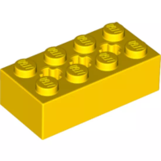 Technic, Brick 2 x 4 with 3 Axle Holes
