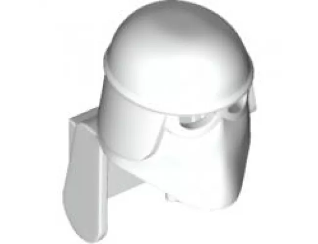 Minifigure, Headgear Helmet SW Snowtrooper