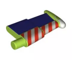 Minifigure, Body Wear Spacesuit Wing with Red and White Stripes and Purple Wing Surface Pattern (Buzz Lightyear)