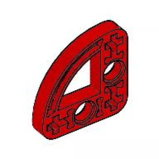 Technic, Liftarm Modified L-Shape Quarter Ellipse Thin 3 x 3