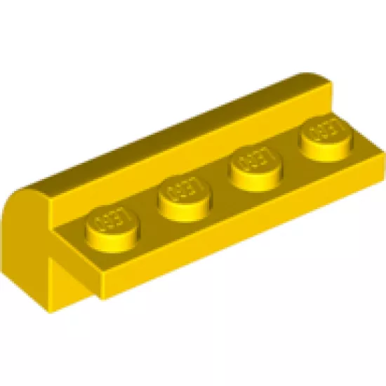 Slope, Curved 2 x 4 x 1 1/3 with Four Recessed Studs