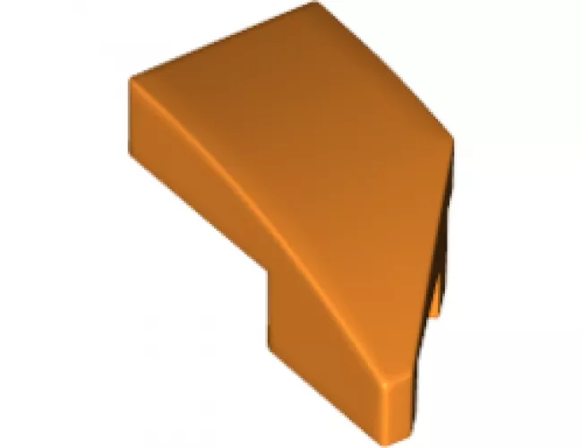 Wedge 2 x 1 with Stud Notch Left