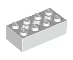 Technic, Brick 2 x 4 with 3 Axle Holes