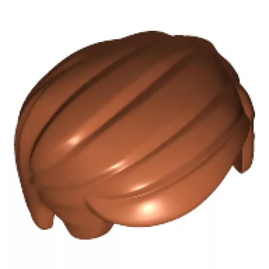 Minifigure, Hair Combed Sideways with Short Sideburns