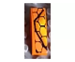 Slope, Curved 3 x 1 with Snakeskin Pattern D (Sticker) - Set 8158