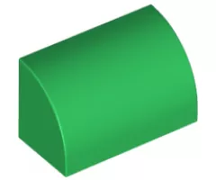 Slope, Curved 1 x 2 x 1