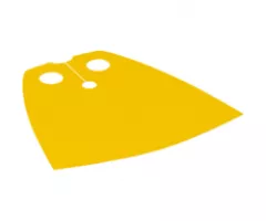 Minifigure, Body Wear Cape Cloth, Standard - Spongy Stretchable Fabric