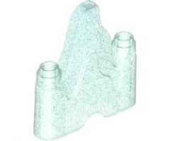 Energy Effect Wave Rounded 1 x 4 with 2 Studs on Ends (Flame, Rock)