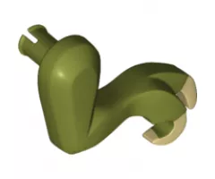 Animal, Body Part Dinosaur Leg Small (Front) Tyrannosaurus rex with Tan Claws Pattern - Right
