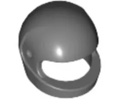 Minifigure, Headgear Helmet Motorcycle (Standard)