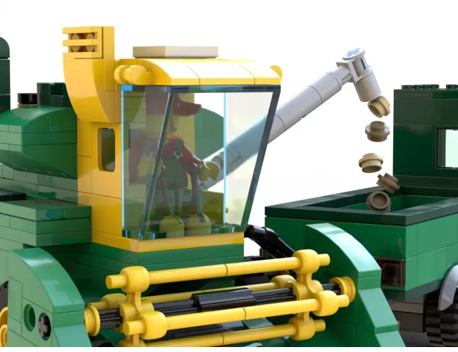 John Deere 55EB combine harvester