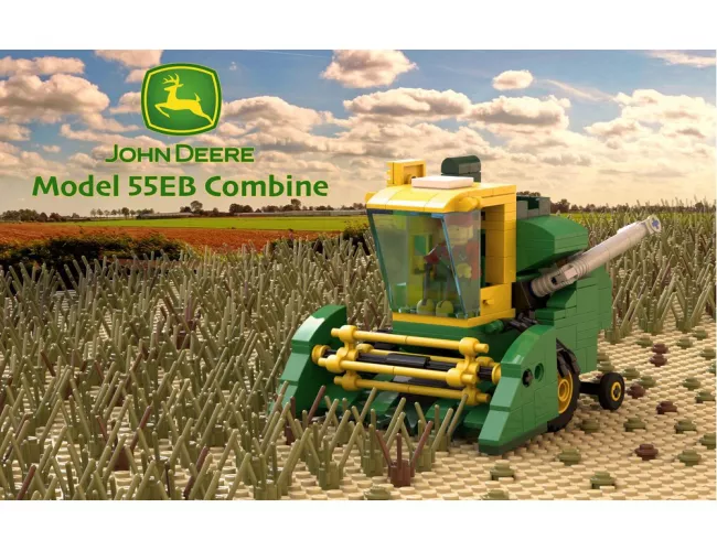 John Deere 55EB combine harvester
