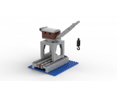 Micro Scale Dock Crane (Hit The Bricks)