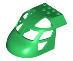 Aircraft Fuselage Forward Top Curved 6 x 8