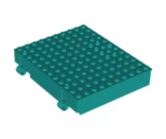Container Book Cover Half, 12 x 10 x 2 2/3