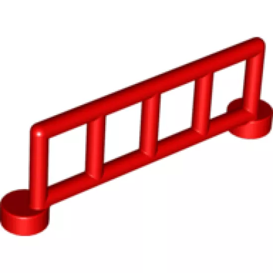Duplo Fence 1 x 6 x 1 1/2 Railing with 5 Posts