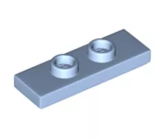 Plate, Modified 1 x 3 with 2 Studs (Double Jumper)