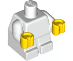 Body Baby / Toddler with Fixed Arms and Yellow Hands Pattern