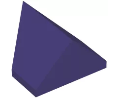 Slope 45 2 x 1 Double / Inverted - with Bottom Stud Holder