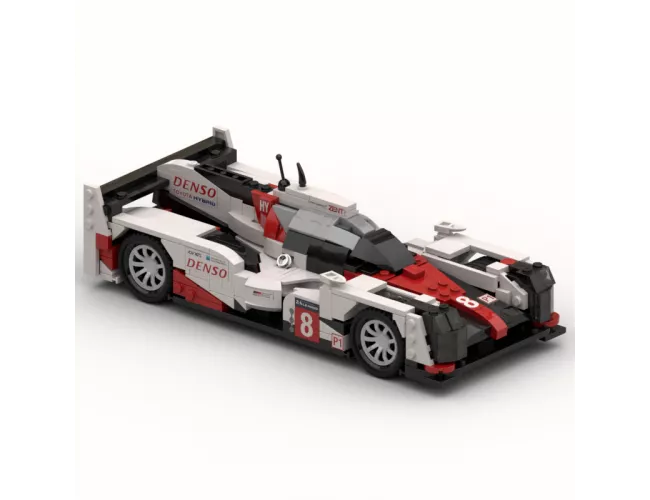 Toyota TS050 LMP1 Hybrid Le Mans Race Car