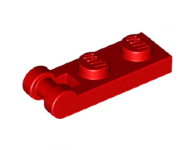 Plate, Modified 1 x 2 with Bar Handle on End - Closed Ends