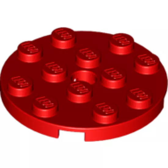 Plate, Round 4 x 4 with Hole