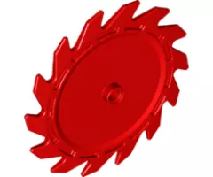 Technic Circular Saw Blade 9 x 9 with Pin Hole and Teeth in Same Direction