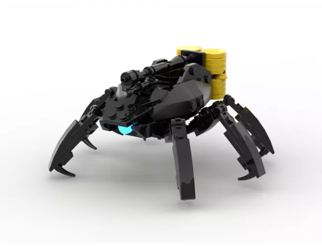 Fleuerfloh prototype Legion flamethrower drone