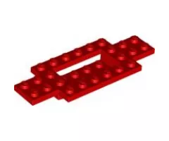 Vehicle, Base 4 x 10 x 2/3 with 4 x 2 Recessed Center with Smooth Underside