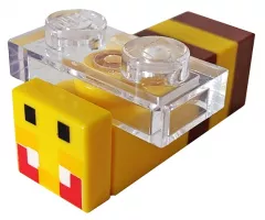 Animal, Air Minecraft Bee, Angry - Brick Built