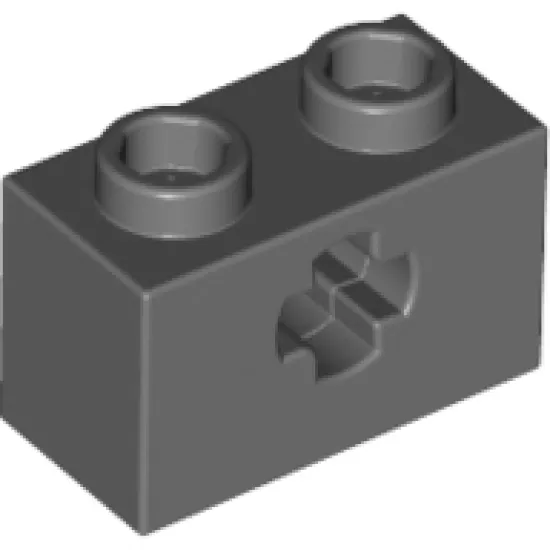 Technic, Brick 1 x 2 with Axle Hole