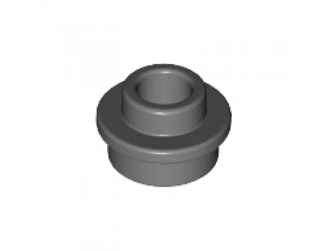 Plate, Round 1 x 1 with Open Stud