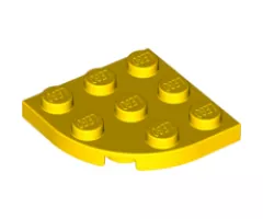 Plate, Round Corner 3 x 3