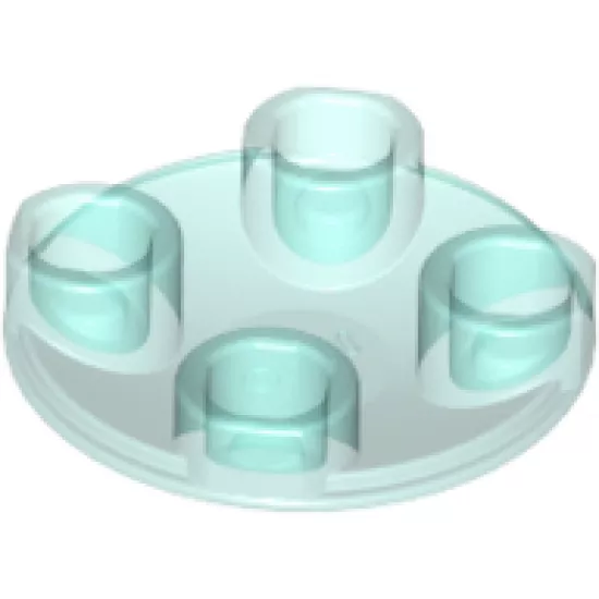 Plate, Round 2 x 2 with Rounded Bottom (Boat Stud)