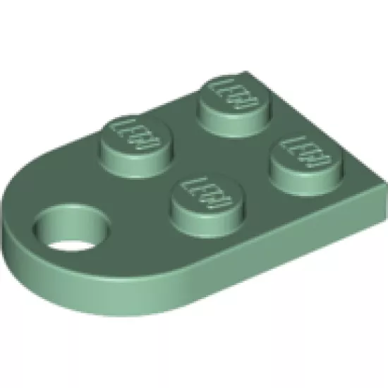 Plate, Modified 3 x 2 with Hole