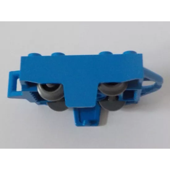 Vehicle, Base 4 x 5 Roller Coaster Car with 2 Dark Bluish Gray Wheel Roller Coaster (26021 / 24869)