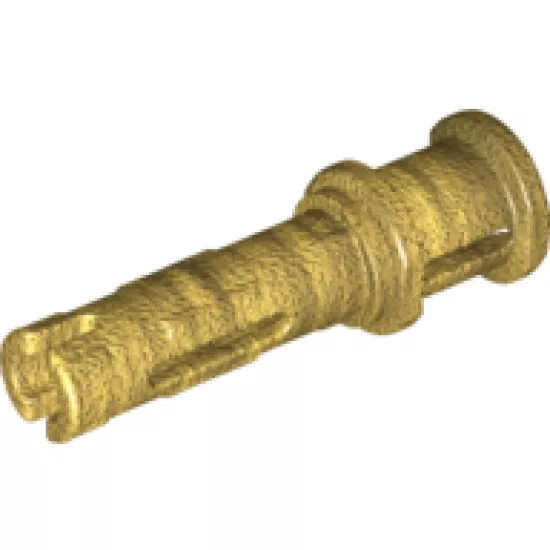 Technic, Pin 3L with Friction Ridges Lengthwise and Stop Bush